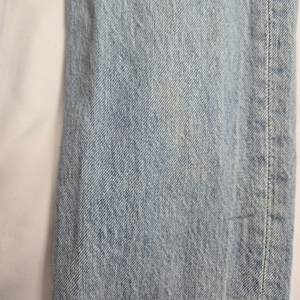 Abercrombie & Fitch Langdon Skinny Jeans Ripped Distressed Lt Wash‎ 30x32 Thrash - Picture 11 of 15